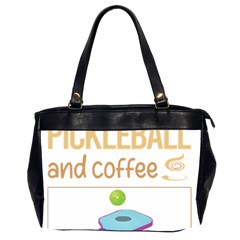 Pickleball T-shirtif It Involves Coffee Pickleball T-shirt Oversize Office Handbag (2 Sides) by EnriqueJohnson