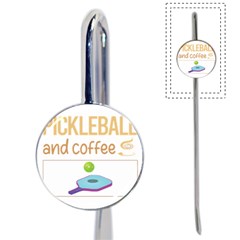 Pickleball T-shirtif It Involves Coffee Pickleball T-shirt Book Mark by EnriqueJohnson