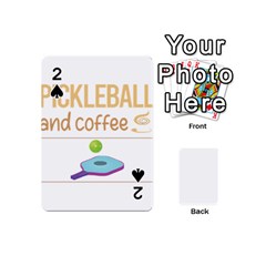 Pickleball T-shirtif It Involves Coffee Pickleball T-shirt Playing Cards 54 Designs (mini) by EnriqueJohnson