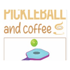 Pickleball T-shirtif It Involves Coffee Pickleball T-shirt Premium Plush Fleece Blanket (large) by EnriqueJohnson