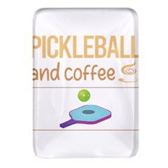 Pickleball T-shirtif It Involves Coffee Pickleball T-shirt Rectangular Glass Fridge Magnet (4 Pack) by EnriqueJohnson