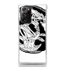 Fossil T- Shirt Armadillo Fossil X Inktober 22 - Black Design T- Shirt Samsung Galaxy Note 20 Ultra Tpu Uv Case by ZUXUMI