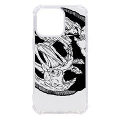 Fossil T- Shirt Armadillo Fossil X Inktober 22 - Black Design T- Shirt Iphone 13 Pro Tpu Uv Print Case by ZUXUMI