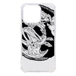 Fossil T- Shirt Armadillo Fossil X Inktober 22 - Black Design T- Shirt iPhone 13 Pro TPU UV Print Case Front