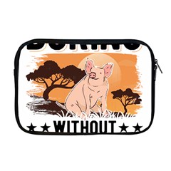 Pig T-shirtlife Would Be So Boring Without Pigs T-shirt Apple Macbook Pro 17  Zipper Case by EnriqueJohnson