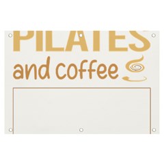 Pilates T-shirtif It Involves Coffee Pilates T-shirt Banner And Sign 6  X 4  by EnriqueJohnson