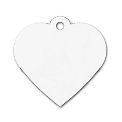 Fowl T- Shirt Fowl Play X Inktober 22 - White Design T- Shirt Dog Tag Heart (two Sides) by ZUXUMI