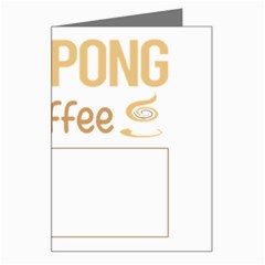 Ping Pong T-shirtif It Involves Coffee Ping Pong Table Tennis T-shirt Greeting Card by EnriqueJohnson