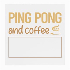 Ping Pong T-shirtif It Involves Coffee Ping Pong Table Tennis T-shirt Medium Glasses Cloth (2 Sides) by EnriqueJohnson