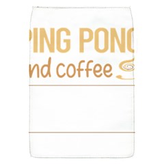 Ping Pong T-shirtif It Involves Coffee Ping Pong Table Tennis T-shirt Removable Flap Cover (s) by EnriqueJohnson