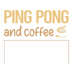 Ping Pong T-shirtif It Involves Coffee Ping Pong Table Tennis T-shirt Premium Plush Fleece Blanket (medium) by EnriqueJohnson