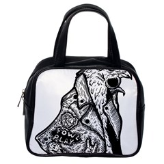 Fowl T- Shirt Fowl Play X Inktober 22 T- Shirt Classic Handbag (one Side) by ZUXUMI