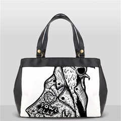 Fowl T- Shirt Fowl Play X Inktober 22 T- Shirt Oversize Office Handbag (2 Sides) by ZUXUMI