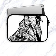 Fowl T- Shirt Fowl Play X Inktober 22 T- Shirt Apple Ipad Mini Zipper Cases by ZUXUMI