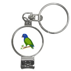 Pionus T-shirtwhite Look Calm Pionus 01 T-shirt (1) Nail Clippers Key Chain by EnriqueJohnson