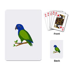 Pionus T-shirtwhite Look Calm Pionus 01 T-shirt (1) Playing Cards Single Design (rectangle)