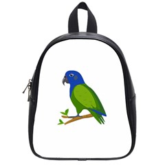 Pionus T-shirtwhite Look Calm Pionus 01 T-shirt (1) School Bag (small) by EnriqueJohnson