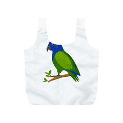 Pionus T-shirtwhite Look Calm Pionus 01 T-shirt (1) Full Print Recycle Bag (s) by EnriqueJohnson