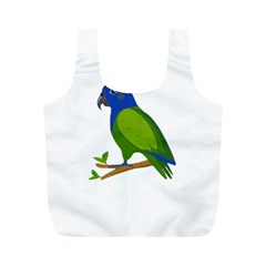 Pionus T-shirtwhite Look Calm Pionus 01 T-shirt (1) Full Print Recycle Bag (m) by EnriqueJohnson