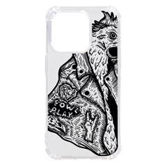 Fowl T- Shirt Fowl Play X Inktober 22 T- Shirt Iphone 14 Pro Tpu Uv Print Case by ZUXUMI