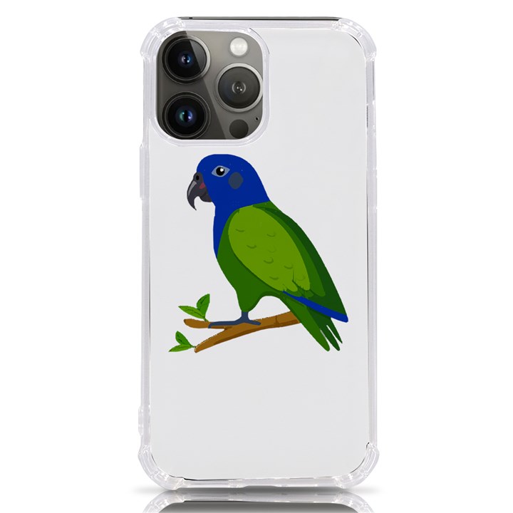 Pionus T-shirtwhite Look Calm Pionus 01 T-shirt (1) iPhone 13 Pro Max TPU UV Print Case