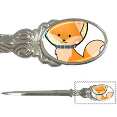 Fox T- Shirt Kawaii Astronaut Fox T- Shirt Letter Opener by ZUXUMI