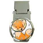 Fox T- Shirt Kawaii Astronaut Fox T- Shirt Money Clip Watches Front