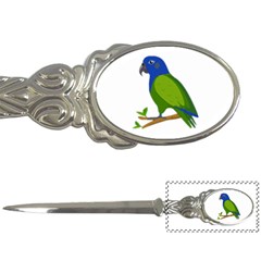 Pionus T-shirtwhite Look Calm Pionus 01 T-shirt Letter Opener by EnriqueJohnson