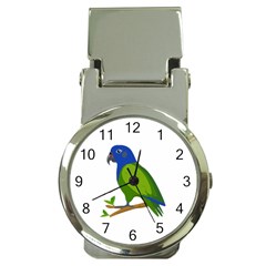 Pionus T-shirtwhite Look Calm Pionus 01 T-shirt Money Clip Watches by EnriqueJohnson