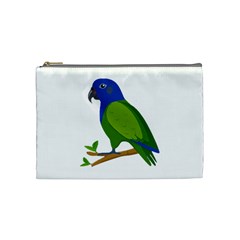 Pionus T-shirtwhite Look Calm Pionus 01 T-shirt Cosmetic Bag (medium) by EnriqueJohnson