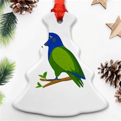 Pionus T-shirtwhite Look Calm Pionus 01 T-shirt Ornament (christmas Tree) 