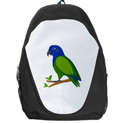 Pionus T-shirtwhite Look Calm Pionus 01 T-shirt Backpack Bag by EnriqueJohnson