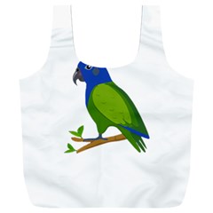 Pionus T-shirtwhite Look Calm Pionus 01 T-shirt Full Print Recycle Bag (xxl) by EnriqueJohnson