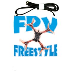 Fpv Freestyle T- Shirt F P V Freestyle Drone Racing Drawing Artwork T- Shirt (1) Shoulder Sling Bag by ZUXUMI