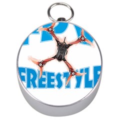 Fpv Freestyle T- Shirt F P V Freestyle Drone Racing Drawing Artwork T- Shirt (1) Silver Compasses by ZUXUMI