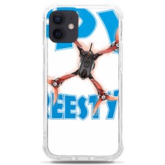 Fpv Freestyle T- Shirt F P V Freestyle Drone Racing Drawing Artwork T- Shirt (1) Iphone 12 Mini Tpu Uv Print Case	 by ZUXUMI