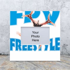 Fpv Freestyle T- Shirt F P V Freestyle Drone Racing Drawing Artwork T- Shirt (1) White Box Photo Frame 4  X 6  by ZUXUMI