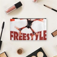 Fpv Freestyle T- Shirt F P V Freestyle Drone Racing Drawing Artwork T- Shirt (2) Cosmetic Bag (small) by ZUXUMI