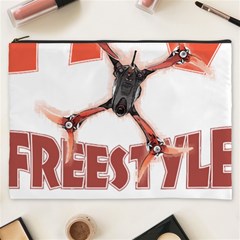 Fpv Freestyle T- Shirt F P V Freestyle Drone Racing Drawing Artwork T- Shirt (2) Cosmetic Bag (xxxl) by ZUXUMI