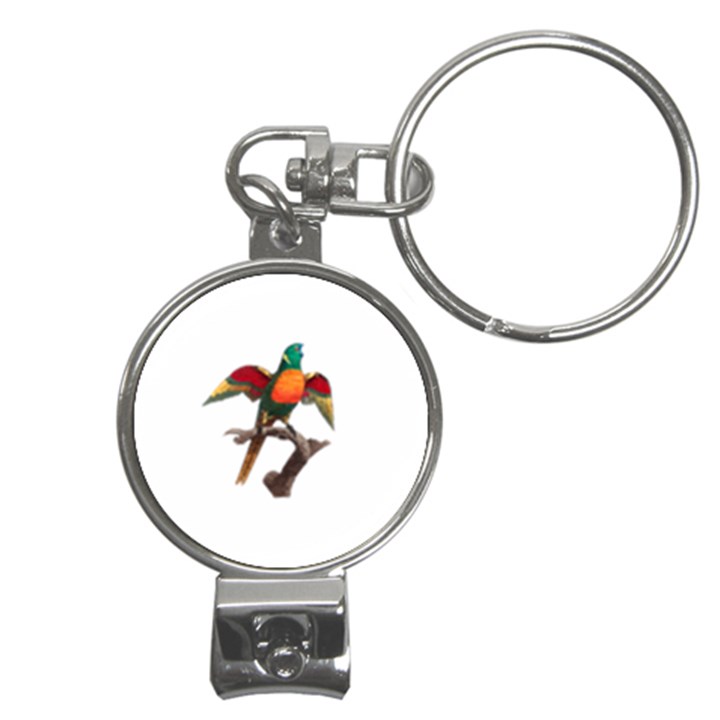 Pionus T-shirtwhite Look Calm Pionus 02 T-shirt Nail Clippers Key Chain