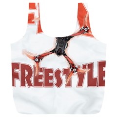 Fpv Freestyle T- Shirt F P V Freestyle Drone Racing Drawing Artwork T- Shirt (2) Full Print Recycle Bag (xxl) by ZUXUMI