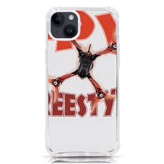 Fpv Freestyle T- Shirt F P V Freestyle Drone Racing Drawing Artwork T- Shirt (2) Iphone 14 Plus Tpu Uv Print Case by ZUXUMI