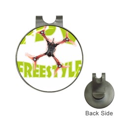 Fpv Freestyle T- Shirt F P V Freestyle Drone Racing Drawing Artwork T- Shirt Hat Clips With Golf Markers by ZUXUMI