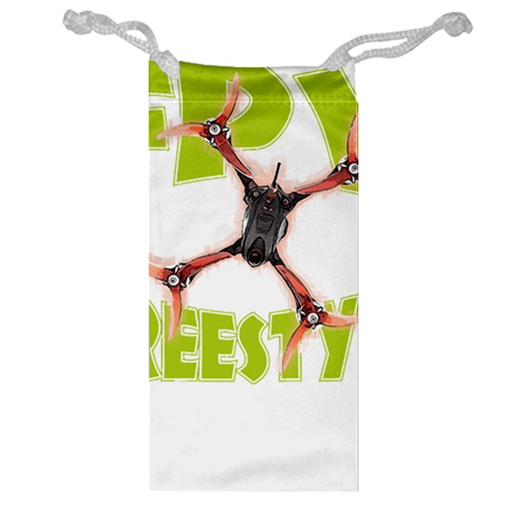 Fpv Freestyle T- Shirt F P V Freestyle Drone Racing Drawing Artwork T- Shirt Jewelry Bag