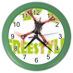 Fpv Freestyle T- Shirt F P V Freestyle Drone Racing Drawing Artwork T- Shirt Color Wall Clock by ZUXUMI