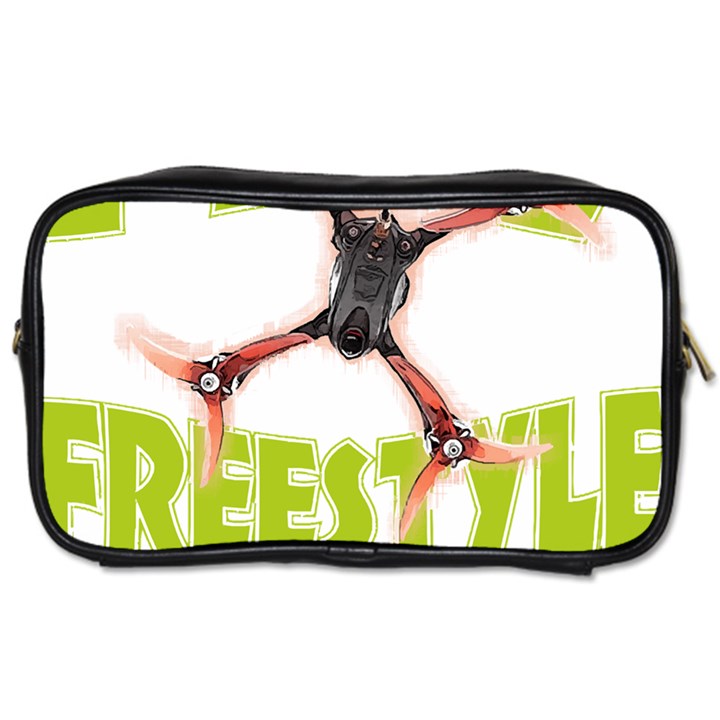 Fpv Freestyle T- Shirt F P V Freestyle Drone Racing Drawing Artwork T- Shirt Toiletries Bag (One Side)