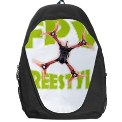 Fpv Freestyle T- Shirt F P V Freestyle Drone Racing Drawing Artwork T- Shirt Backpack Bag by ZUXUMI