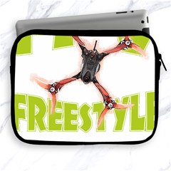 Fpv Freestyle T- Shirt F P V Freestyle Drone Racing Drawing Artwork T- Shirt Apple Ipad 2/3/4 Zipper Cases by ZUXUMI