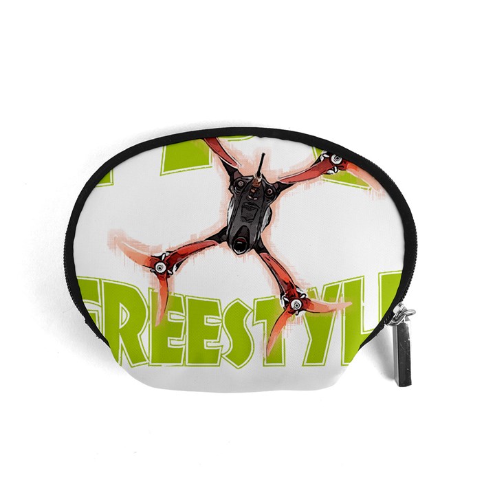 Fpv Freestyle T- Shirt F P V Freestyle Drone Racing Drawing Artwork T- Shirt Accessory Pouch (Small)