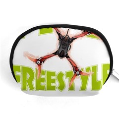 Fpv Freestyle T- Shirt F P V Freestyle Drone Racing Drawing Artwork T- Shirt Accessory Pouch (medium) by ZUXUMI